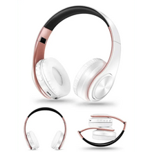 Load image into Gallery viewer, Fashionable  Stereo Earphones Bluetooth Foldable Headphone Music Headset Trendy Headset Lightweight Portable Headphones
