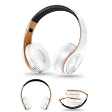 Load image into Gallery viewer, Fashionable  Stereo Earphones Bluetooth Foldable Headphone Music Headset Trendy Headset Lightweight Portable Headphones
