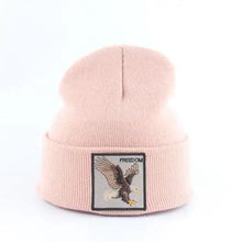 Load image into Gallery viewer, Fashionable Warm Animal Theme Wolf Knitted Unisex Beanies For Women Soft And Comfortable Beanies For Winter And Autumn
