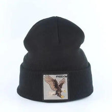 Load image into Gallery viewer, Fashionable Warm Animal Theme Wolf Knitted Unisex Beanies For Women Soft And Comfortable Beanies For Winter And Autumn
