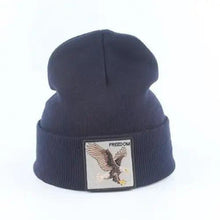 Load image into Gallery viewer, Fashionable Warm Animal Theme Wolf Knitted Unisex Beanies For Women Soft And Comfortable Beanies For Winter And Autumn
