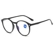 Load image into Gallery viewer, Fashionable Women And Men Round Reading Glasses Fashion Ultra Light Anti Blue Light Eyeglasses Unisex Stylish Eyeglasses Glasses Clear Lens Diopters +1+1.5+2+2.5+3+3.5+4
