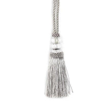 Load image into Gallery viewer, Faux Crystal Beaded Tassels Fringe Curtain Tieback Rope Window Decoration Door Hanging Ball Tassel Accessories Wonderful Curtain Holdbacks Curtains Tiebacks Home Decorative Braided Buckle Fastener Accessories Window Drapery Ball Tassels Tiebacks 50CM
