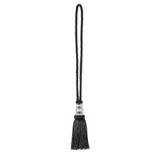 Load image into Gallery viewer, Faux Crystal Beaded Tassels Fringe Curtain Tieback Rope Window Decoration Door Hanging Ball Tassel Accessories Wonderful Curtain Holdbacks Curtains Tiebacks Home Decorative Braided Buckle Fastener Accessories Window Drapery Ball Tassels Tiebacks 50CM
