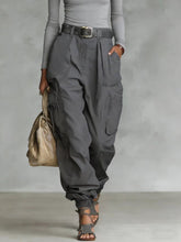 Load image into Gallery viewer, Women’s High-Waist Loose Fit Wide-Leg Casual Trousers
