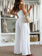 Load image into Gallery viewer, Smocked Tube : Wide-Leg Jumpsuit
