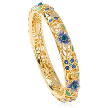 Load image into Gallery viewer, Openwork Filigree Gold-Plated Cheongsam Jewelry
