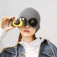 Load image into Gallery viewer, Women’s Pilot Wool Knit Hat – Winter Warm Knitted Aviator-Style Hat
