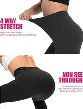 Load image into Gallery viewer, Cropped High-Rise Leggings – Sky Blue Print Workout Pants
