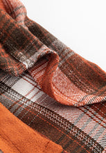 Load image into Gallery viewer, Plaid Button Up Long Sleeve Jacket Classic &amp; Timeless Lightwear Outerwear For women and Girls

