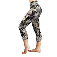 Load image into Gallery viewer, Cropped High-Rise Print Leggings – USA Flag Print Patriotic Workout Pants - 19 Styles
