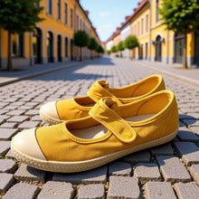 Load image into Gallery viewer, Women's Ethnic Style Slip-On Loafers – Cotton Flat Casual Shoes

