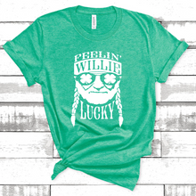 Load image into Gallery viewer, Feelin Willie Lucky Tee
