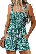 Load image into Gallery viewer, 🌺 Floral Print Sleeveless Beach Jumpsuit
