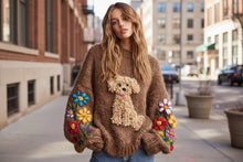 Load image into Gallery viewer, Women’s Crew Neck Long Sleeve Sweater – Casual Outerwear &amp; Layering Top
