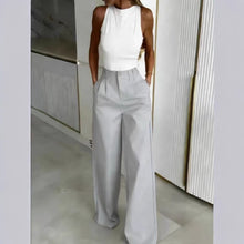 Load image into Gallery viewer, Women's Loose Flowing Straight-Leg Floor-Length Pants
