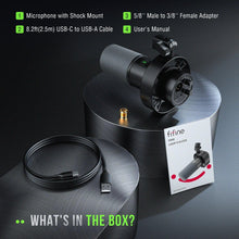 Load image into Gallery viewer, 🎤 Elevate Your Voice with FIFINE K688 USB/XLR Dynamic Microphone
