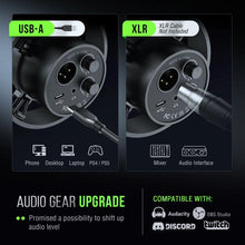 Load image into Gallery viewer, 🎤 Elevate Your Voice with FIFINE K688 USB/XLR Dynamic Microphone
