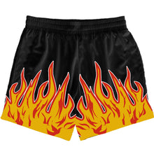 Load image into Gallery viewer, Flame - Shorts - Black
