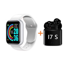 Load image into Gallery viewer, Fitness Wristwatch Color Screen Smart Sport Bracelet Activity Running Activity Fitness Tracker Smartwatch Heart Rate Monitor Waterproof Fitness Tracker Heart Rate For Children Men Women
