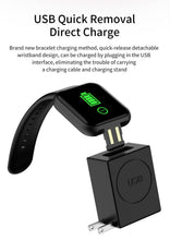 Load image into Gallery viewer, Fitness Wristwatch Color Screen Smart Sport Bracelet Activity Running Activity Fitness Tracker Smartwatch Heart Rate Monitor Waterproof Fitness Tracker Heart Rate For Children Men Women
