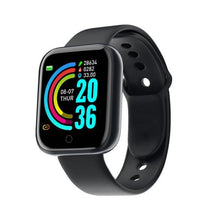 Load image into Gallery viewer, Fitness Wristwatch Color Screen Smart Sport Bracelet Activity Running Activity Fitness Tracker Smartwatch Heart Rate Monitor Waterproof Fitness Tracker Heart Rate For Children Men Women
