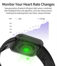 Load image into Gallery viewer, Fitness Wristwatch Color Screen Smart Sport Bracelet Activity Running Activity Fitness Tracker Smartwatch Heart Rate Monitor Waterproof Fitness Tracker Heart Rate For Children Men Women
