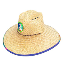 Load image into Gallery viewer, Peter Grimm Flamingo - Straw Lifeguard Hat
