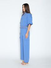 Load image into Gallery viewer, Flap Pocket Wide Leg Sweat Pants
