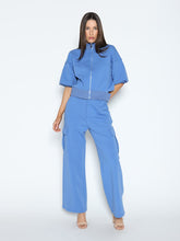 Load image into Gallery viewer, Flap Pocket Wide Leg Sweat Pants
