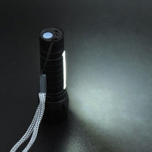 Load image into Gallery viewer, Flashlights Rechargeable USB Portable Super Bright Waterproof Zoomable Portable  LED Focus Flashlight Mini Torch Tactical Flash Light Torch Light  Camping Hiking
