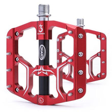 Load image into Gallery viewer, Flat Bike Pedals Road 3 Sealed Bearings Bicycle Pedals Mountain Bike Pedals Wide Platform Accessories Mountain Bike Pedals Pedals Bicycle Flat Pedals Aluminum Sealed Bearing Lightweight Platform For Road Mountain
