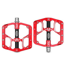 Load image into Gallery viewer, Flat Bike Pedals Road 3 Sealed Bearings Bicycle Pedals Mountain Bike Pedals Wide Platform Accessories Mountain Bike Pedals Pedals Bicycle Flat Pedals Aluminum Sealed Bearing Lightweight Platform For Road Mountain
