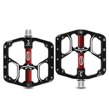 Load image into Gallery viewer, Flat Bike Pedals Road 3 Sealed Bearings Bicycle Pedals Mountain Bike Pedals Wide Platform Accessories Mountain Bike Pedals Pedals Bicycle Flat Pedals Aluminum Sealed Bearing Lightweight Platform For Road Mountain
