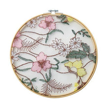 Load image into Gallery viewer, Flat Round Net Embroider Display Stand Net Yarn Wedding Ornaments Wall Hanging Decors Hot Decor for Living Room or Bedroom Unique Wall Art
