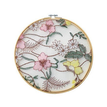 Load image into Gallery viewer, Flat Round Net Embroider Display Stand Net Yarn Wedding Ornaments Wall Hanging Decors Hot Decor for Living Room or Bedroom Unique Wall Art
