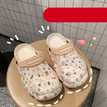 Load image into Gallery viewer, Flat Slippers For Women Summer Slipper Cute Sandals Casual Shoes Hollow Out Mesh Sandal Clogs Sandals Quick Drying Slippers Walking Lightweight Rain Beach Summer Pool Water Shoes Breathable Footwear
