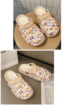 Load image into Gallery viewer, Flat Slippers For Women Summer Slipper Cute Sandals Casual Shoes Hollow Out Mesh Sandal Clogs Sandals Quick Drying Slippers Walking Lightweight Rain Beach Summer Pool Water Shoes Breathable Footwear
