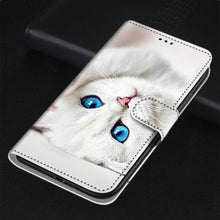 Load image into Gallery viewer, Flip Case For Xiaomi Redmi 9 9A 9C NFC 8 8A Case Leather Silicone Wallet Cover For Xiomi Redmi Note 8 Pro 9 9S 9 Pro Book Cases Premium Leather Magnetic Case Card Slots and Stand Function Protective Case
