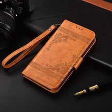 Load image into Gallery viewer, Flip Leather Wallet Case for Xiaomi Redmi 9 10 9A 9C 9i 8A 7A 6A 5A 4A 5plus Note 10 9S 8T 8 7 6 5 4X Pro poco C31 Phone Cover Flip Shell Case Stylish Premium Stand Soft Protective Case Fashion Designs Cover

