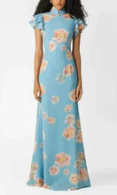 Load image into Gallery viewer, Floral Elegance Puff Sleeve Dress
