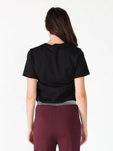 Load image into Gallery viewer, Floral Embroidered Crew Neck Top
