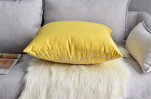 Load image into Gallery viewer, Floral Embroidered Throw Pillow Covers Cotton Pillowcase Sofa Couch For Home Decor Embroidery Throw Pillow Covers Square Cushion Case Modern Cushion Cover Square Pillowcase Decoration for Sofa Bed Chair Car 50x50cm
