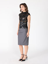 Load image into Gallery viewer, Floral Lace Detail Sleeveless Top
