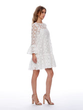 Load image into Gallery viewer, Floral Pattern Sheer Midi Dress
