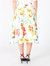 Load image into Gallery viewer, Floral Print A-line Midi Skirt
