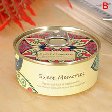 Load image into Gallery viewer, Floral Scented Smokeless Candle Tin Can Perfume Scented Candles for Home Relaxing Stress Relief Aromatherapy  Natural Soy Wax And Fragrance Handmade Scented Candle Natural Soy Wax Home Cristmas Decoration
