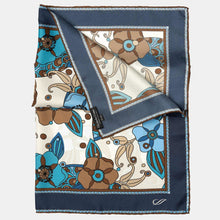 Load image into Gallery viewer, Lombardi - Silk Neckerchief - Blue
