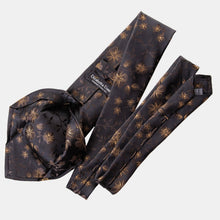 Load image into Gallery viewer, Silvio - Silk Jacquard Tie - Black
