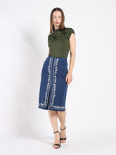 Load image into Gallery viewer, Flower Applique Mock Neck Cap Sleeve Top
